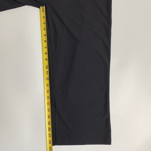 Spanx Black Control Crop Pull On Pants Size Small - Picture 3 of 7